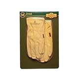 Plainsman Cabretta Leather Gloves - Medium - 2 Pair by Plainsman