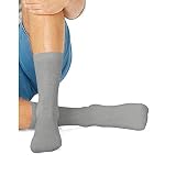 Hanes Active Crew Socks, 6 pack (Sock 10-13/Shoe 6-12/Grey)
