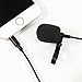 Computer Microphone lavalier lapel Mic for selfie iphone camera podcast pc gopro