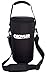 Growler Gear - Insulated Beer Growler Cooler Bag and Carry Case, Single Bottle, Black