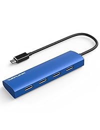 WAVLINK USB 3.0 USB C HUB adaptador con 4 puertos