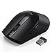 Rii RM103 2.4G Wireless Optical Mouse with 1000 1200 1600 DPI, 6 Buttons，USB Plug & Play，Innovative Design for Notebook, PC, Laptop, Computer, MacBook