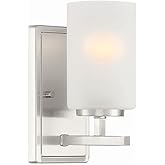 Designers Fountain D239M-1B-MB Carmine Wall Sconce, 1-Light 60 Watts, Matte Black