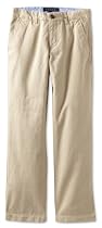 Tommy Hilfiger Big Boys' Academy Chino Pant, Travel Khaki, 12