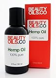 BEAUTYOILS.CO Hemp Seed Oil - 100% Pure (2 fl oz)