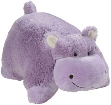 Amazon Com My Pillow Pets Hungry Hippo Large Lavender Toys