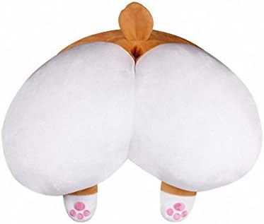 Decorative Throw Pillow Pets Puppy Lovely Corgi Butt Shaped Plush Pillows Round Stuffed Cute Soft Sofa Chair Seat Cushions