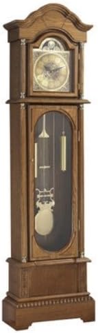Living Better Now Grandfather Clock Modern Floor Face Corner Wall Chime Clocks Cherry Sale (Oak)
