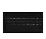 Famixyal Adult Black Disposable Dust Mask Dental Medical Surgical Ear Loop Face Mouth Masks 4 Layers Thicken Non-woven Activated Carbon Face Mask (25 pcs individually package)