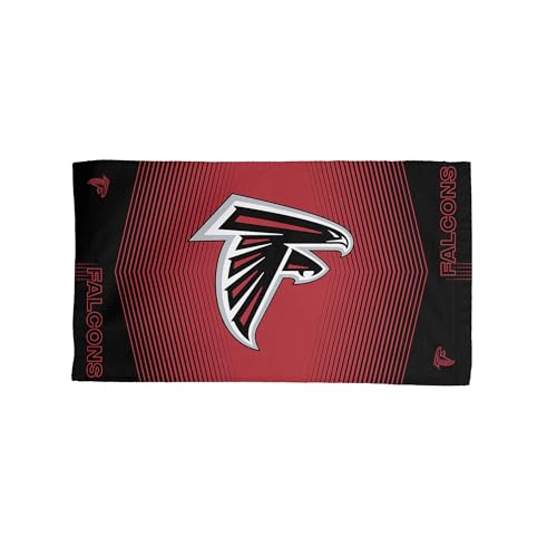 Atlanta Falcons NFL Hussle Micro Fiber Sports Towel 24 x 42 Inches