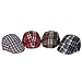 Bigood Child Flat Cap Hat Gatsby Ivy Newsboy Ascot Peaked Plaid Berets Brown
