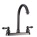 Dura Faucet DF-PK340L-VB Non-Metallic Hi-Rise Rv Kitchen Faucet - Venetian Bronze