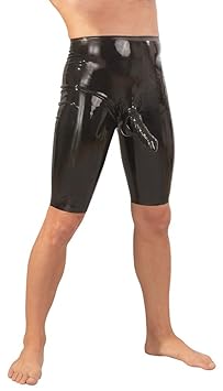 LATE X Herren-Latex-Radhose, Medium