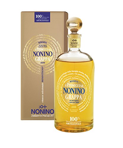 Nonino Grappa Il Prosecco Monovitigno im Barrique gereift 41% vol. in Geschenkpackung, 700ml – Bild 3