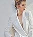 Genuine Freshwater Pearl Long Dangle Earrings - AAA Handpicked Quality - Great for Brides or Bridesmaids (Style F)