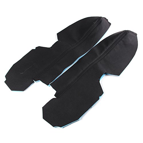 ARANA For Honda Cr-v 1pair Left Right Real Leather Front Door Panels Armrest Covers Case 07-12