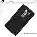 LG G4 Case, PLESON? [Drop Protection] LG G4 TPU Case, Soft Touch, Slim Fit, Flexible Bumper Case, Bumper Case with Frosted Charcoal Back TPU case for LG G4 (Frosted Charcoal Black)