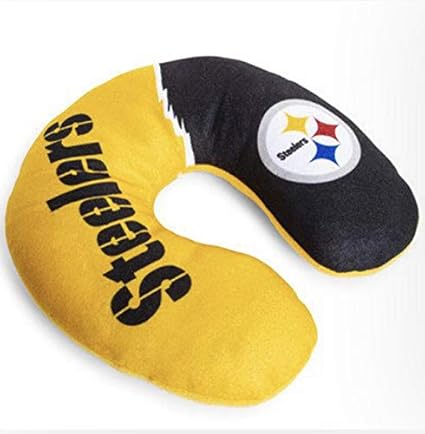 Amazon Com Pegasus Pittsburgh Steelers Travel Pillow Sports