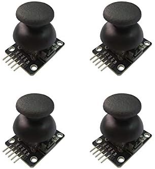 Miteko Joystick Breakout Module Shield PS2 Game Controller for Arduino (4 Pack)