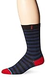 Stance Men's Filly Classic Crew Light Socks, Navy, Large/Shoe Size 9 - 12