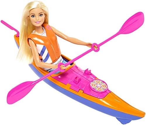barbie truck and kayak