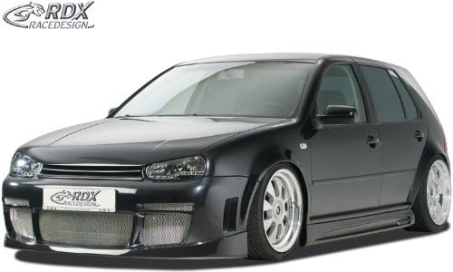 RDX Racedesign Bonnet extension compatible with Volkswagen Golf IV 1997-2004 + integrated bonnet insert (Metal) - Image 3