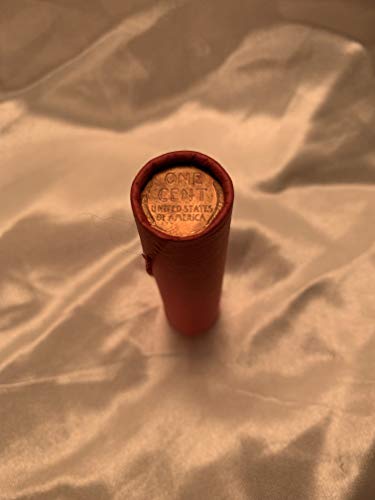 1909 VDB Roll Vintage United States Coin Lot Tight Bank Wrapped Unsearched Wheat Penny Roll US Small Cents Lincoln Collection 1909-1958 Philadelphia Denver San Francisco Collectible Rare Key Date Semi - Thumbnail 7
