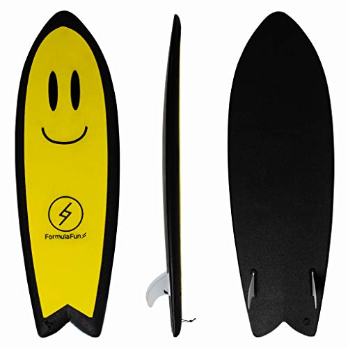 Formula Fun Shortboard Fish 5'3", Durable, Waterproof, and Flexible