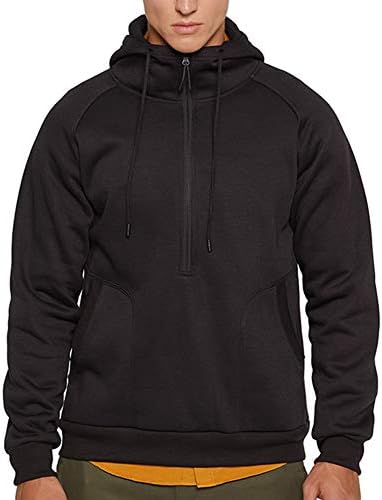 solid pleated sleeve hem curved long fleece hoodie