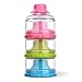 HaloVa Baby Milk Powder Formula Dispenser, Infant Toddler Children Non-Spill Twist-Lock Stackable Snacks Storage Container, BPA Free, 3 Feeds