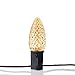 25 Pack C7 Led Replacement Christmas Light Bulb, C7 Shatterproof Led Bulbs for Christmas String Lights, E12 Candelabra Base, Commercial Grade Dimmable Holiday Bulbs, Warm White