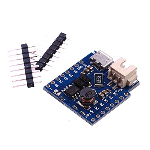 Battery Shield V1 1 0 For Wemos D1 Mini Single Lithium Battery Charging And Boost Amazon Com Industrial Scientific