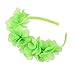 Candygirl Flower Crown Headbands for Women Girls Floral Hairband Wedding Festival Parties Hair Accessories Pack of 9 (bright colors)