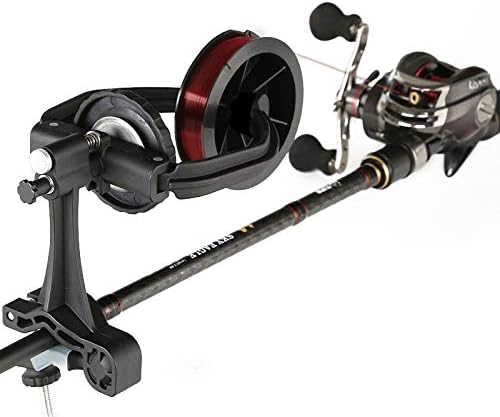 Fishcm Fishing Line Winder Spooler Machine Spinning Reel Spool Spooling Adjustable for Varying Spool Sizes Station System