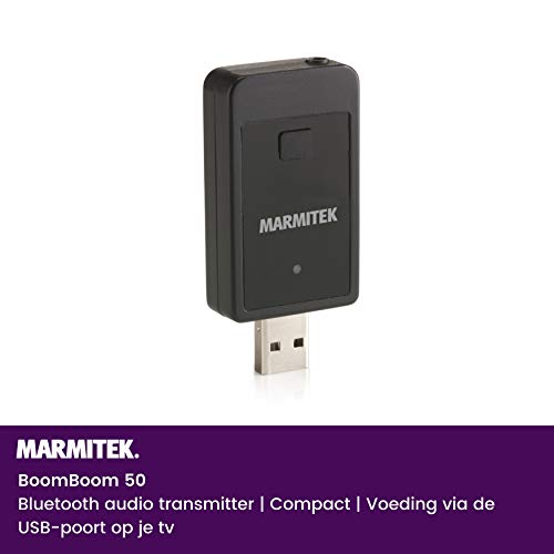 Bluetooth TV Zender Marmitek BoomBoom 50 Verbind uw televisie met een Bluetooth