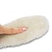 WOBAOS Sheepskin Replacement Insoles -Unisex Cozy Warm Thick Fleece Wool Insoles (men's11)