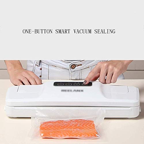 LKNJLL Vakuumierer 70 kPa Vollautomatische Vakuum Lebensmittel Sealer Maschine, Dry & Nassfutter-Modi… – Bild 5