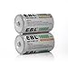 EBL 10 Pack D Size D Cell 10,000mah High Capacity High Rate NiMH Rechargeable Batteries