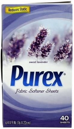 Amazon Co Jp Purex Sweetラベンダー香り柔軟剤シート 40シート 4パック ホーム キッチン