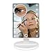 BEW Makeup Mirror with LED Light & Touch Screen Dimmable, Removable 10x Magnifying Vanity Mirrors for Bathroom,Bedroom,Desktop,Tabletop