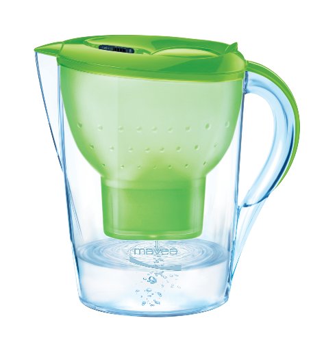 Mavea 1009651 marella xl 8-cup water filtration pitcher…