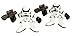 Star Wars Episode 2 Galactic Heroes 2 Pack Stormtrooper