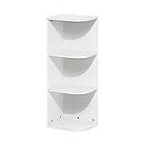 Furinno Pasir 3-Tier Corner Open Shelf