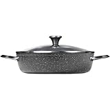 Starfrit 060743-003-0000 5 quart Dutch Oven with Lid, Black