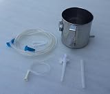 Superior One Quart Stainless Steel Enema Kit - Medical Grade Tubings
