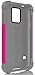 Ballistic Samsung Galaxy S 5 Tough Jacket Case - Retail Packaging - Charcoal/Raspberry