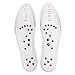 KOBWA Magnetic Therapy Massage Insole, Health Breathable Foot Acupressure Memory Cotton Shoe Pads,Improve Blood Circulation,Fight Against Plantar Fasciitis Relieve Feet Pain for Men Women (White)