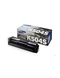 Samsung Electronics CLT-K504S tóner para CLP-415NW, CLX-4195FW, SL-C1810 W, SL-C1860FW, color negro