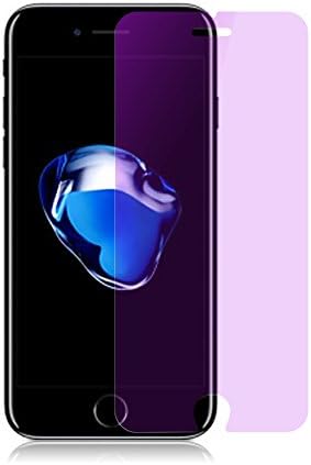 Iphone 6/6S/7 Screen Protector, AOZHUN Premium Tempered Glass Purple Light Film Eyes Protection High Definition, Scratch Proof, Anti-Fingerprint for Iphone 6/6S/7, 4.7 Inch.