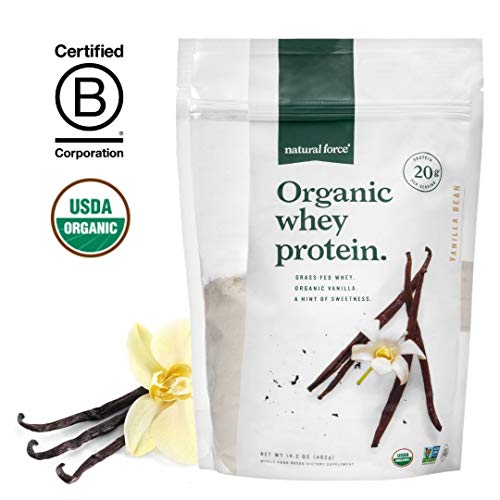 Natural Force® Organic Whey Protein Powder 13.8 oz.*Premium Unflavored